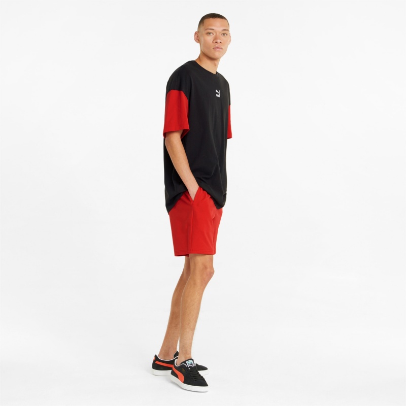 Tee Puma Classics Block Boxy Negros | 03745AIUS