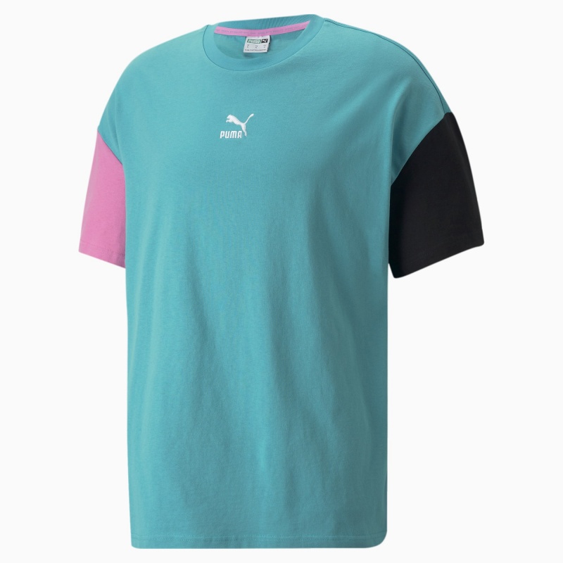 Tee Puma Classics Block Boxy Porcelain | 04861XKTN