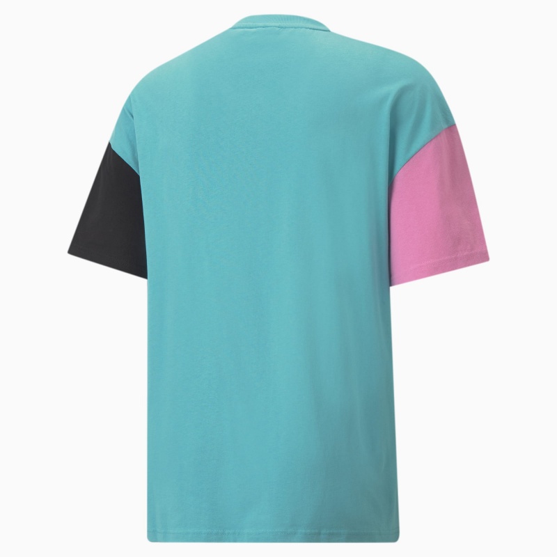 Tee Puma Classics Block Boxy Porcelain | 04861XKTN