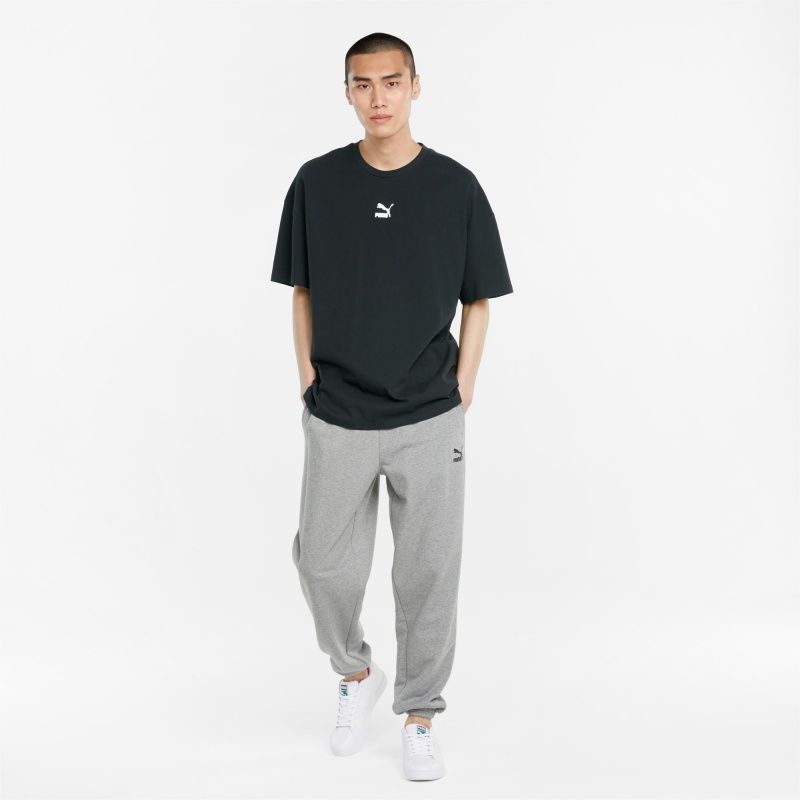 Tee Puma Classics Boxy Negros | 62514MZUB