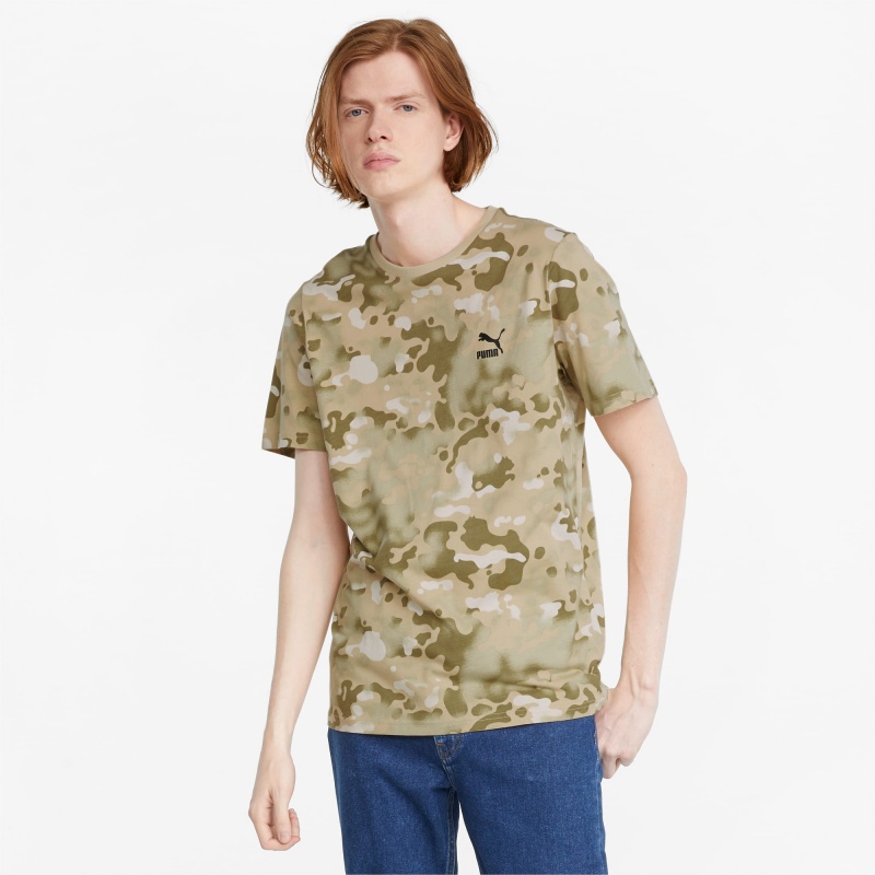 Tee Puma Classics Graphics Printed Pebble | 13540NQMR