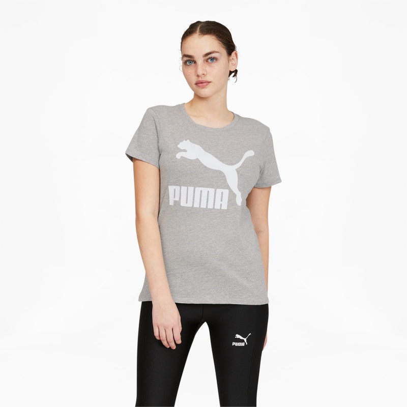Tee Puma Classics Logo Azules Blancos | 34865JEGZ