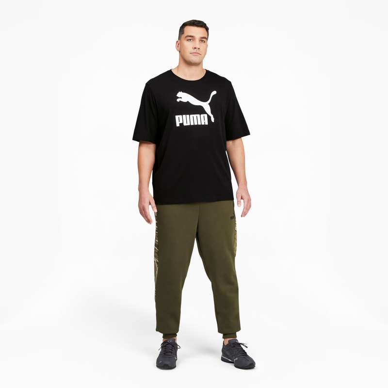Tee Puma Classics Logo BT Negros Blancos | 72915QLZY