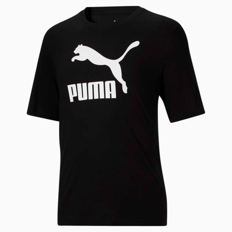 Tee Puma Classics Logo BT Negros Blancos | 72915QLZY