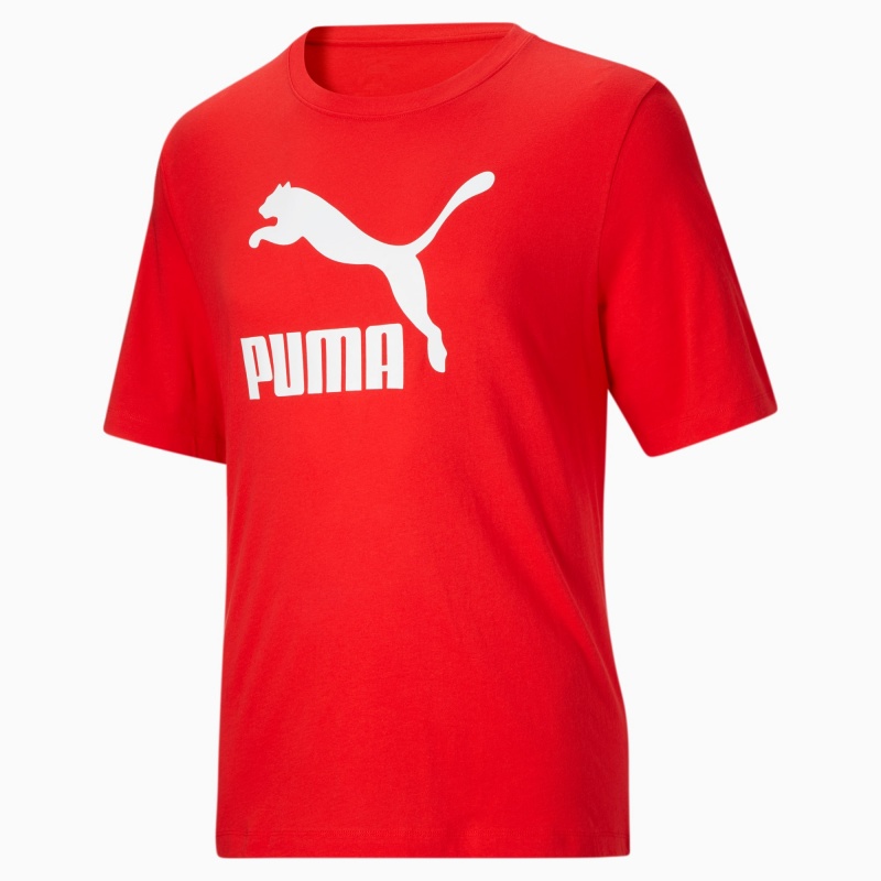Tee Puma Classics Logo BT Rojos Blancos | 32461NQMU