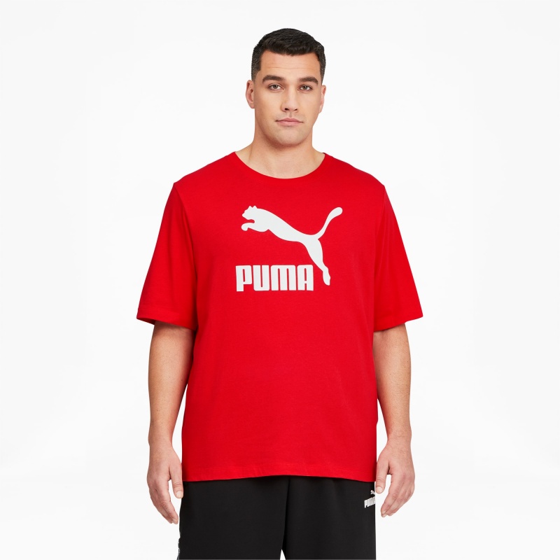 Tee Puma Classics Logo BT Rojos Blancos | 32461NQMU