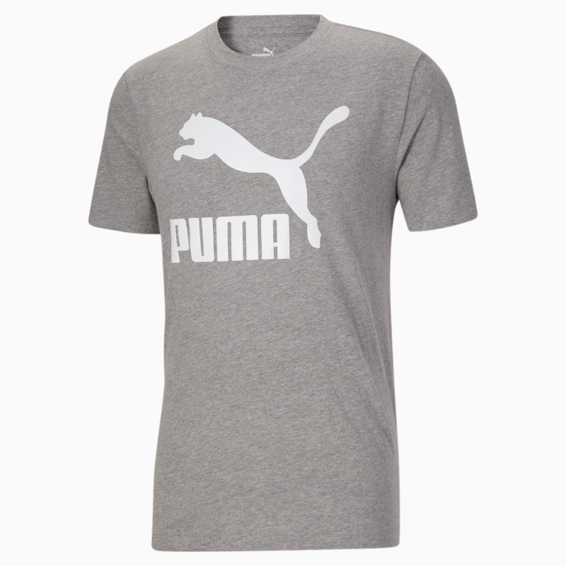 Tee Puma Classics Logo Blancos | 23546DVYW