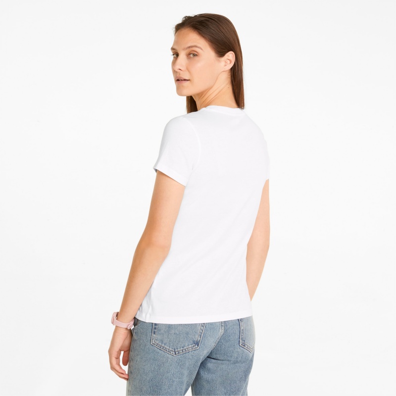 Tee Puma Classics Logo Interest Blancos | 84063EOBK
