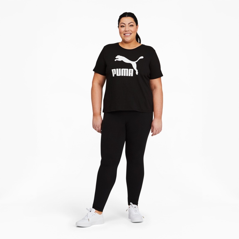 Tee Puma Classics Logo PL Negros | 38571BROU