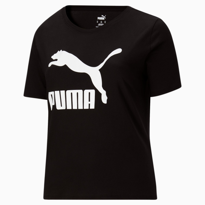 Tee Puma Classics Logo PL Negros | 38571BROU