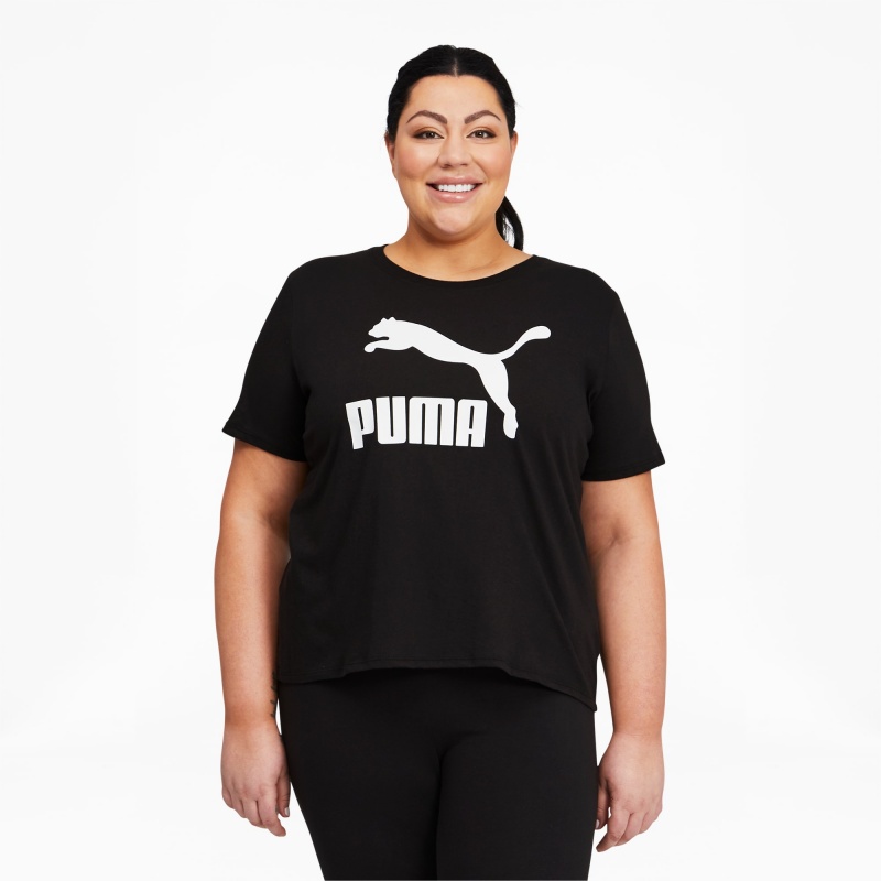 Tee Puma Classics Logo PL Negros | 38571BROU