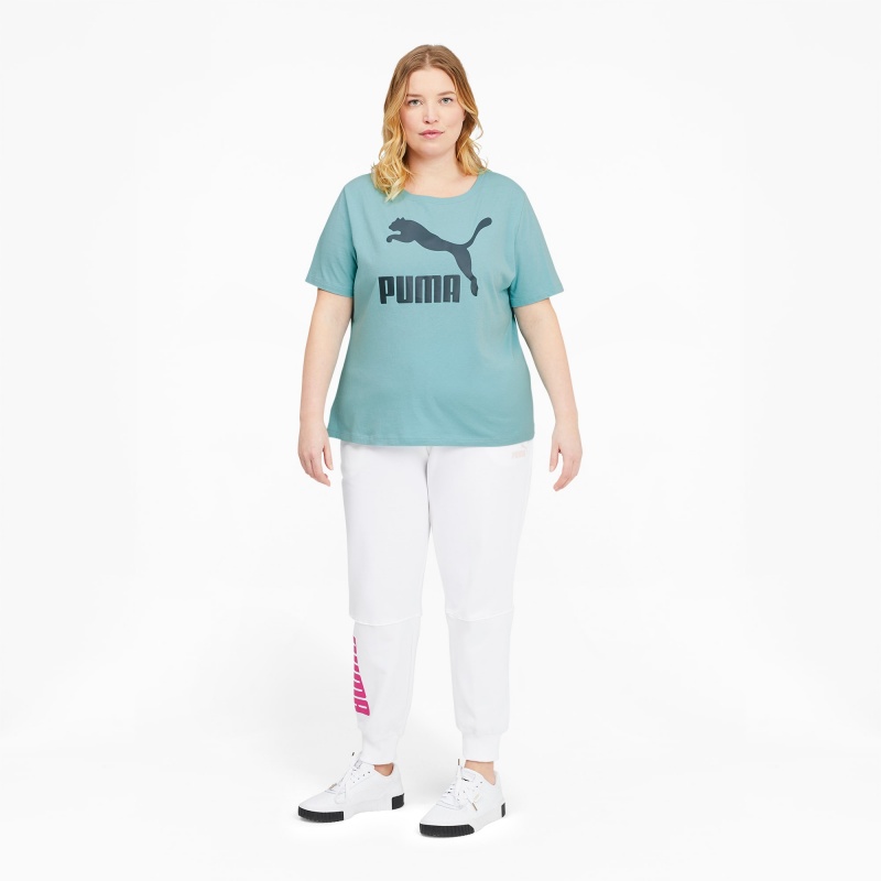 Tee Puma Classics Logo PL Porcelain | 60584KUXO