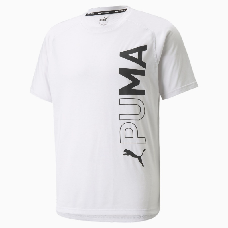 Tee Puma Corta Sleeve Entrenamiento Nimbus Cloud | 25786MFLE