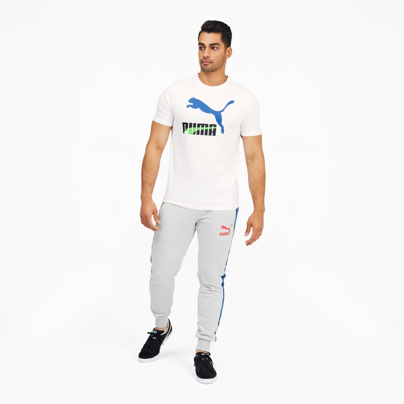 Tee Puma Dazed Classics Logo Blancos | 84561LKRA