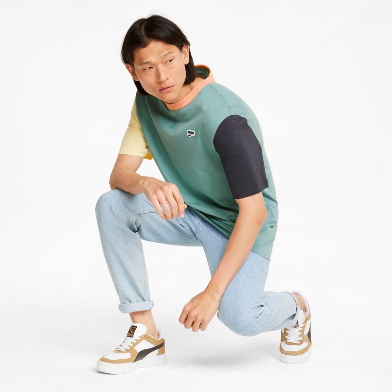Tee Puma Downtown Azules | 65479ALHB
