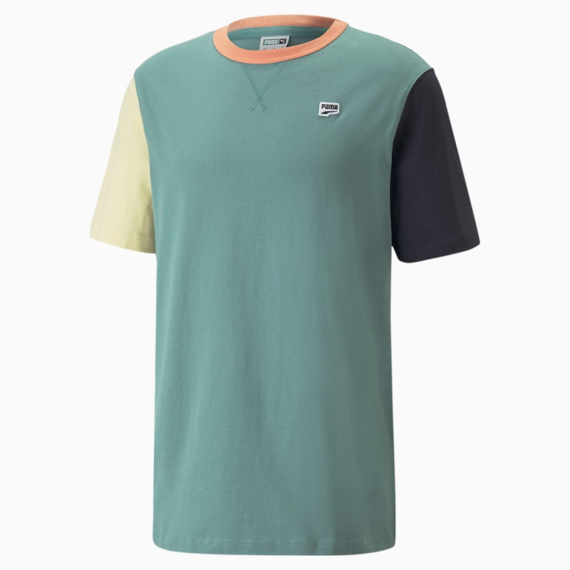 Tee Puma Downtown Azules | 65479ALHB