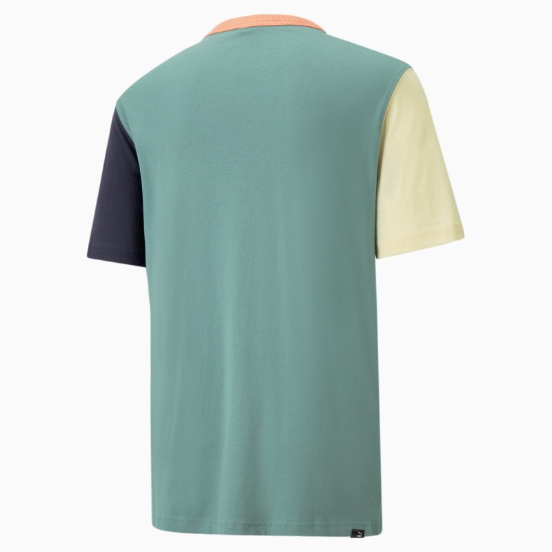 Tee Puma Downtown Azules | 65479ALHB