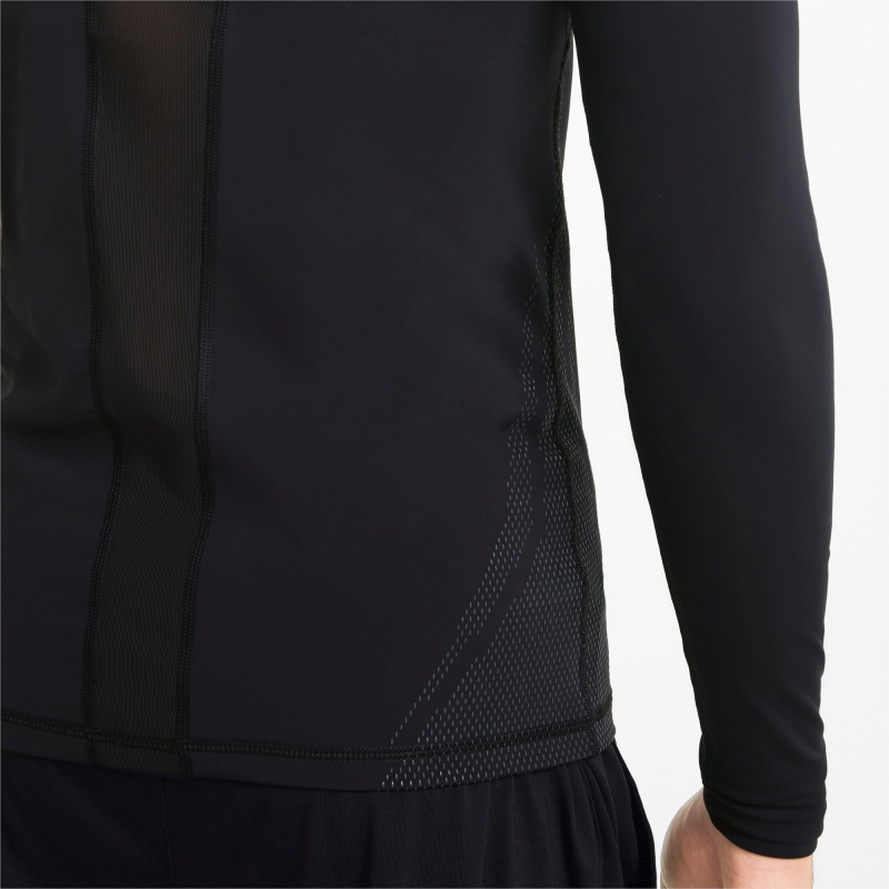 Tee Puma EXO-ADAPT Long Sleeve Negros | 39471GHSE