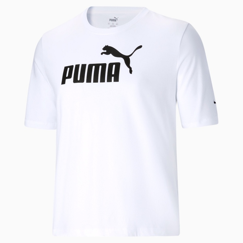 Tee Puma Essentials Logo BT Blancos | 75968THUX