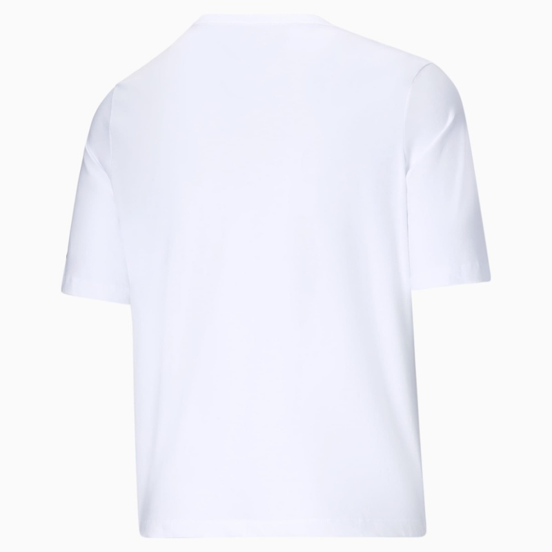 Tee Puma Essentials Logo BT Blancos | 75968THUX