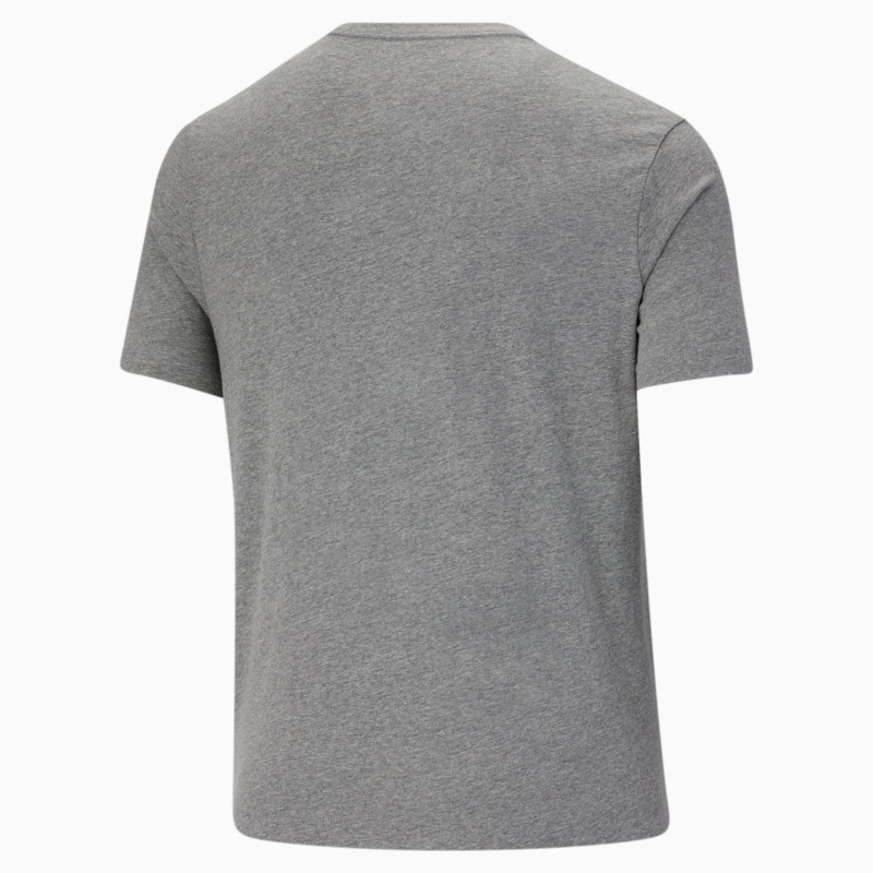 Tee Puma Essentials Logo BT Medium Gray Heather | 51620CQUL