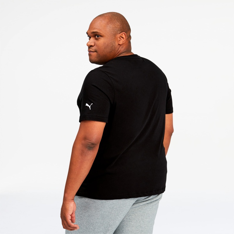 Tee Puma Essentials Logo BT Negros | 19674CFLX