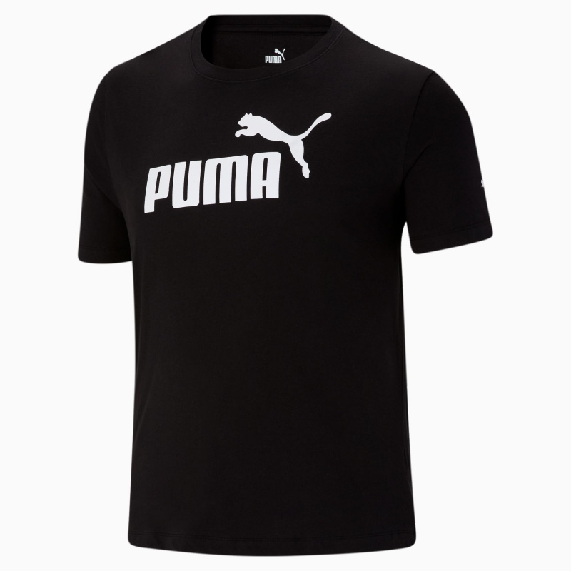 Tee Puma Essentials Logo BT Negros | 19674CFLX