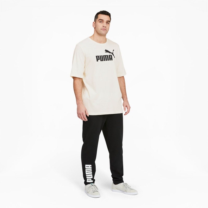 Tee Puma Essentials Logo BT Negros | 79102CPZU