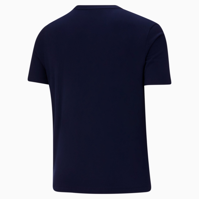 Tee Puma Essentials Logo BT Peacoat | 17238QJUF