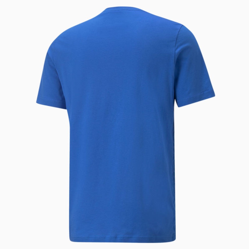 Tee Puma FIGC Signature Winner Soccer Azules Dorados | 67249GNYP