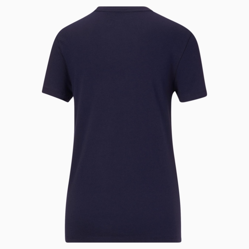 Tee Puma Holiday Fill Peacoat | 93614KMTU
