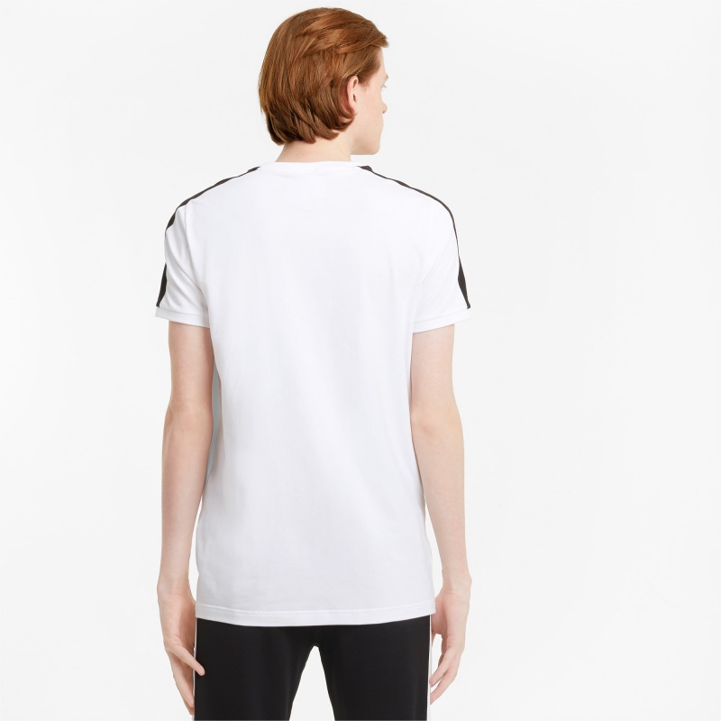 Tee Puma Iconic T7 Blancos | 70681JOKM