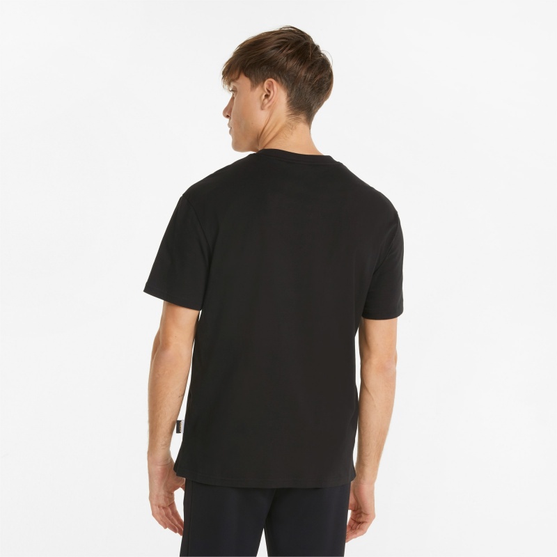 Tee Puma King Logo Negros | 15934FRNJ