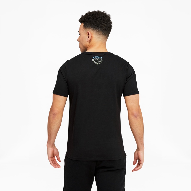 Tee Puma Lightsense Box Logo Negros | 36829ANLB