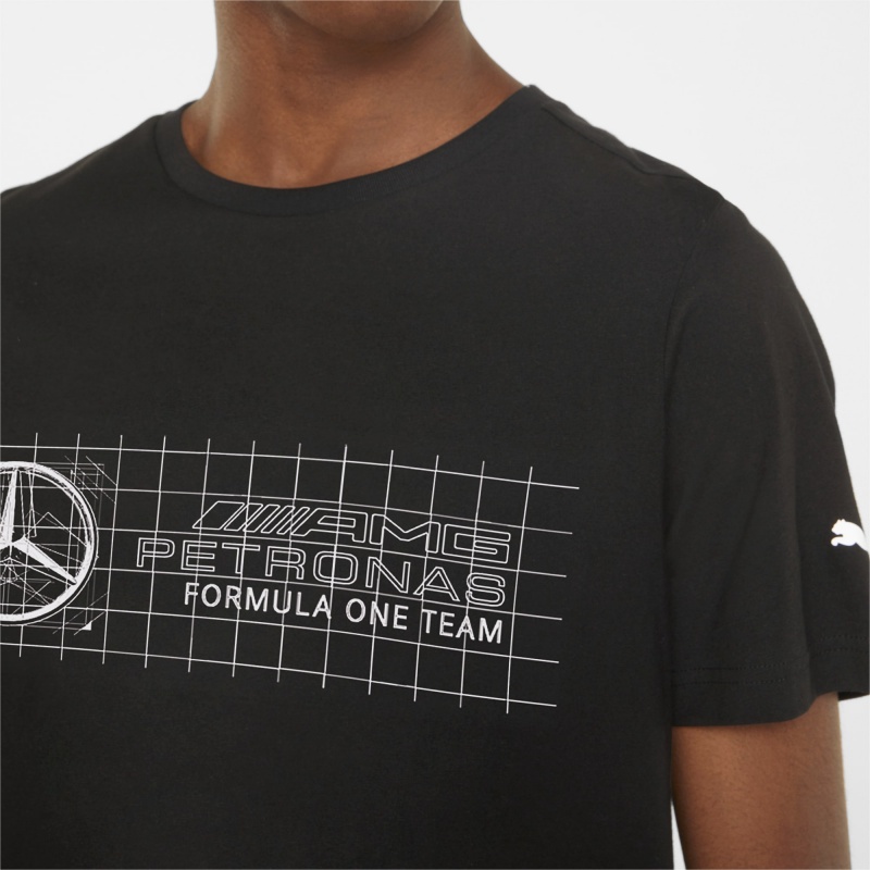Tee Puma Mercedes F1 Logo Negros | 94702KPZG