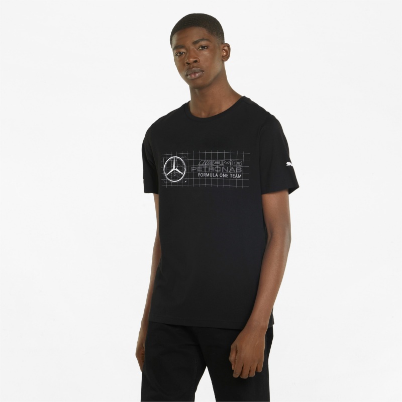 Tee Puma Mercedes F1 Logo Negros | 94702KPZG