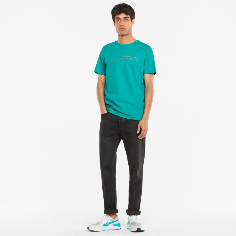Tee Puma Mercedes F1 Logo Verdes | 15427KCYH