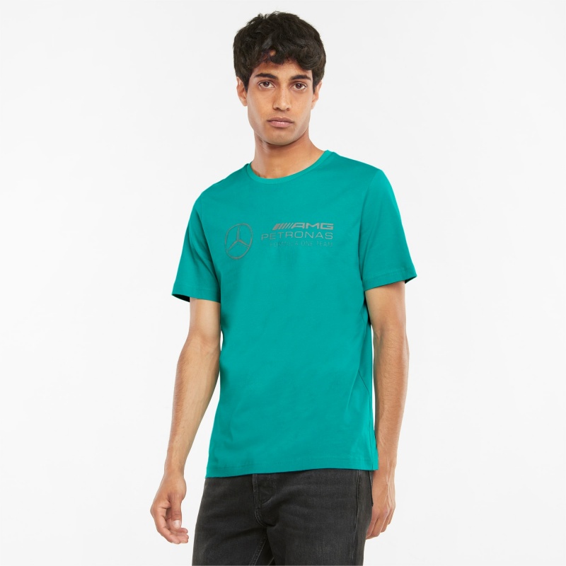Tee Puma Mercedes F1 Logo Verdes | 15427KCYH