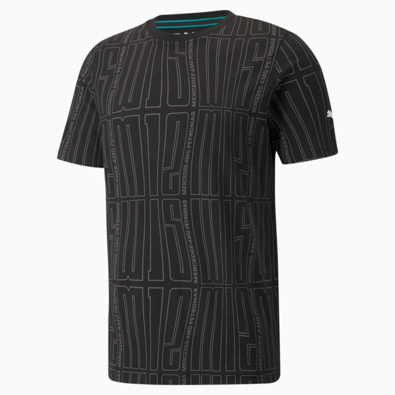 Tee Puma Mercedes F1 Printed Logo Negros | 76495XLMQ