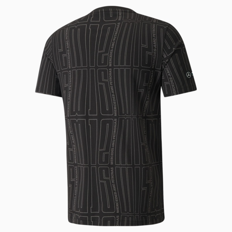 Tee Puma Mercedes F1 Printed Logo Negros | 76495XLMQ