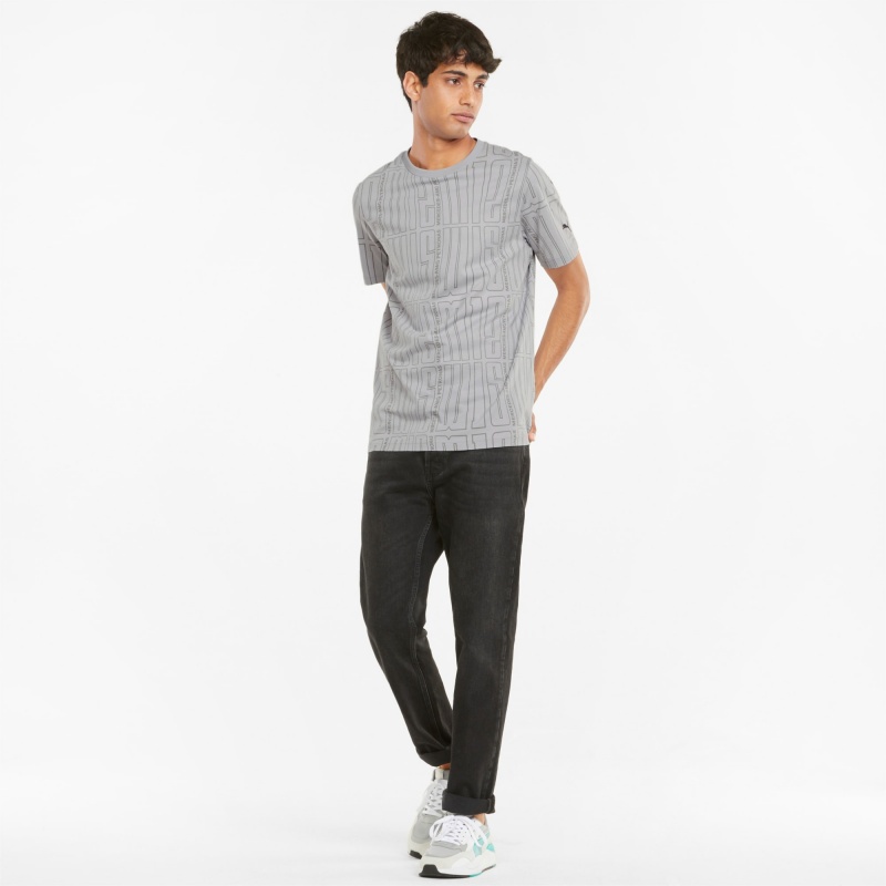 Tee Puma Mercedes F1 Printed Logo Plateados | 09758IZAW