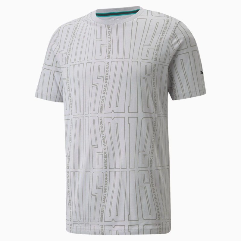 Tee Puma Mercedes F1 Printed Logo Plateados | 09758IZAW