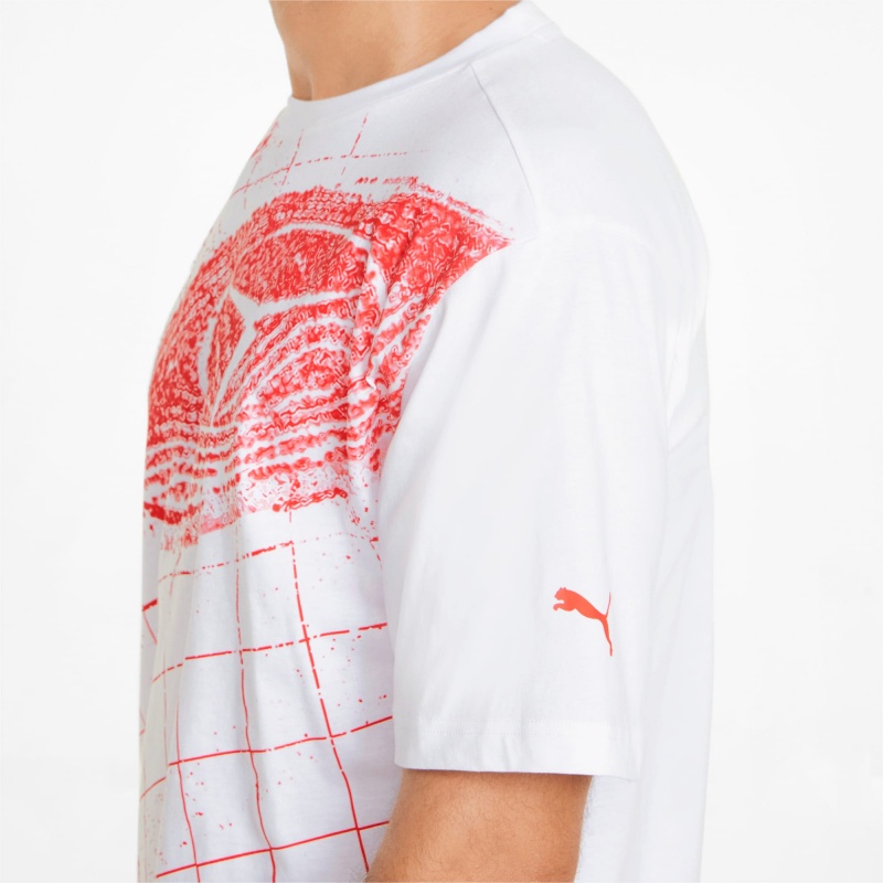 Tee Puma Mercedes F1 Statement Estampados Blancos | 83927ZQHO