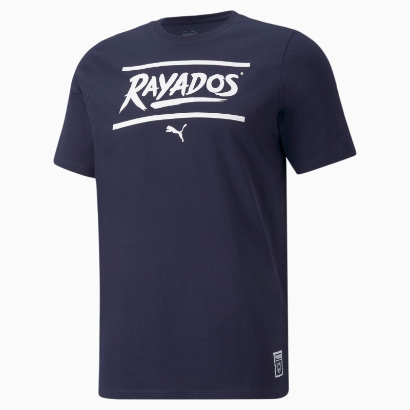 Tee Puma Monterrey FtblCore Soccer Blancos | 29807WKHA