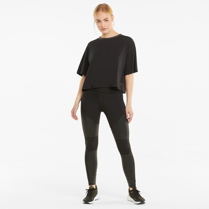 Tee Puma Moto Entrenamiento Negros | 83952OHDY
