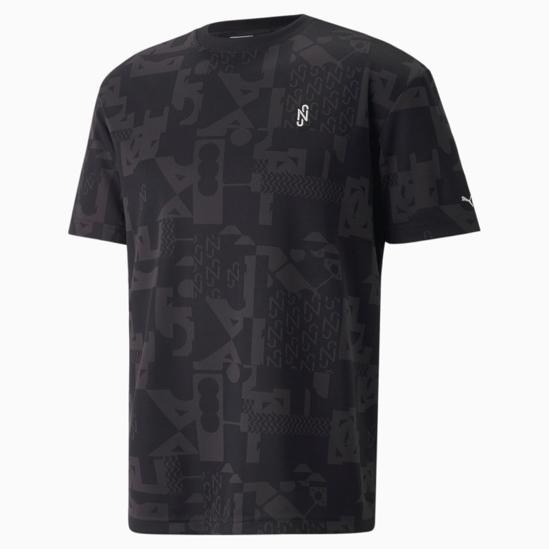 Tee Puma Neymar Jr Elevated Negros | 02164OGIB