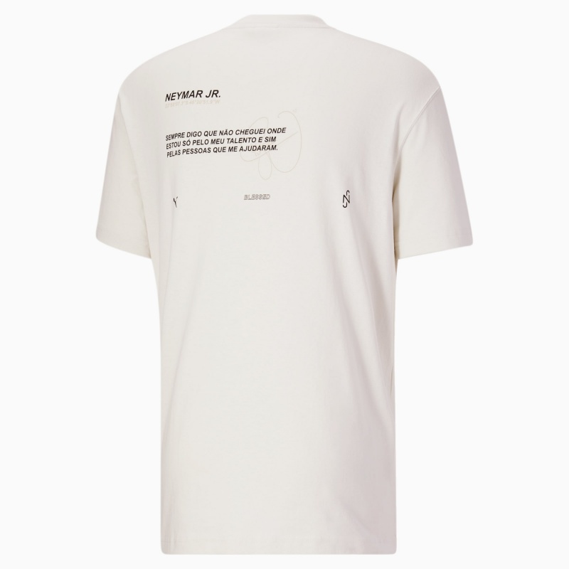 Tee Puma Neymar Jr Vaporous Gray | 82735IZFL