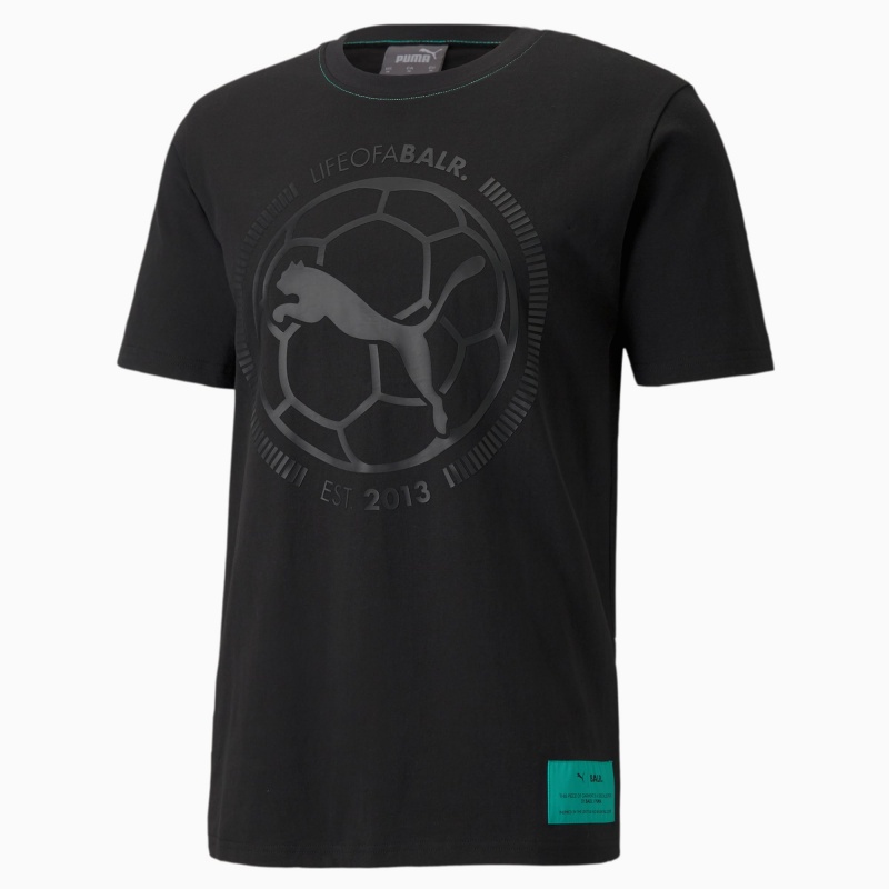 Tee Puma PUMA x BALR. Soccer Negros | 74905PBXN