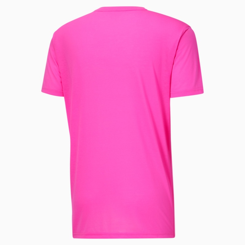 Tee Puma PUMA x BARBELLS FOR BOOBS Slogan Entrenamiento Rosas | 06437SYDX