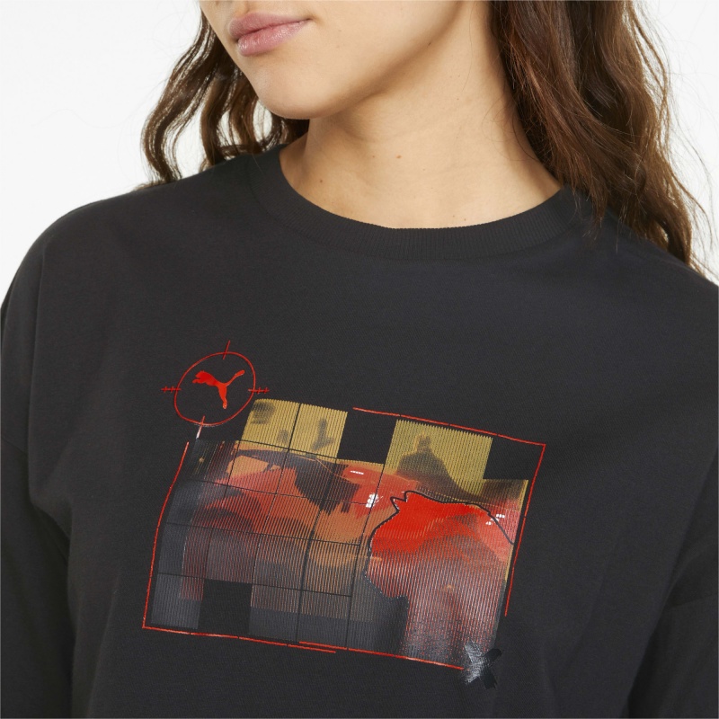 Tee Puma PUMA x BATMAN Estampados Negros | 20438KNET